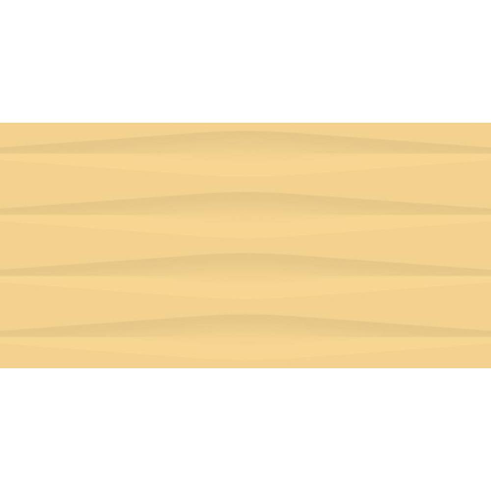 Faianta baie / bucatarie Summer Stripes, galben, lucios, uni, 60 x 30 cm