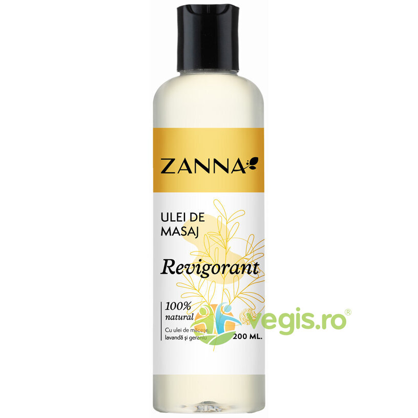 Ulei de Masaj Revigorant cu Lavanda si Geraniu 200ml