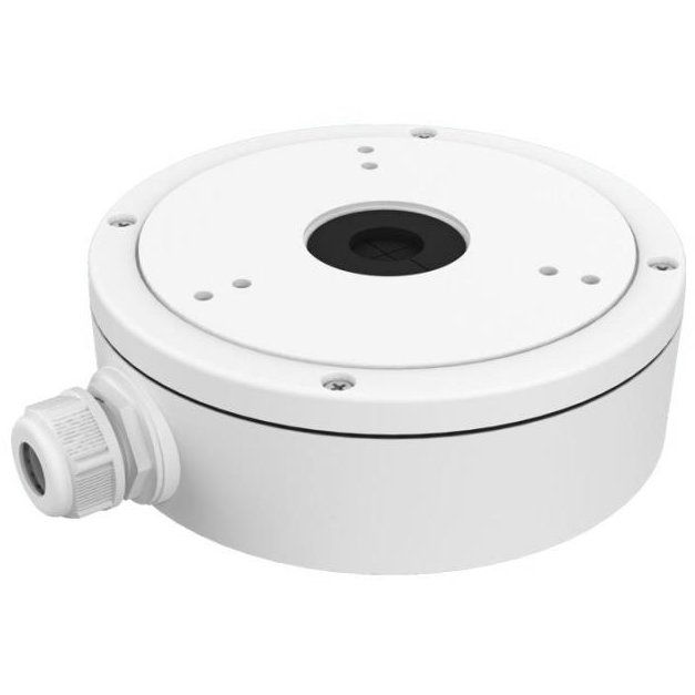 Doza conexiuni pentru camere de tip dome DS-1280ZJ-S aluminiu alb