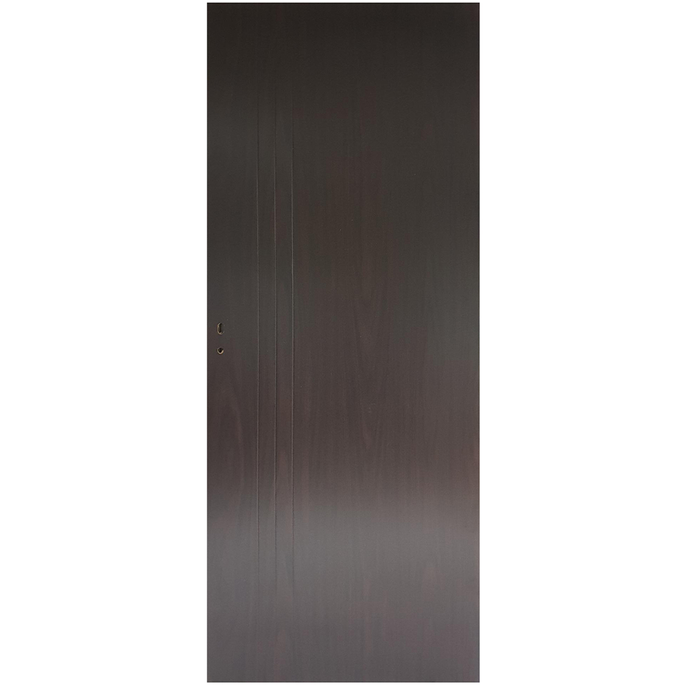 Usa interior celulara Pamate M050, model plina, reversibila, MDF, wenge, toc reglabil, 200 x 80 cm x 3.5 cm