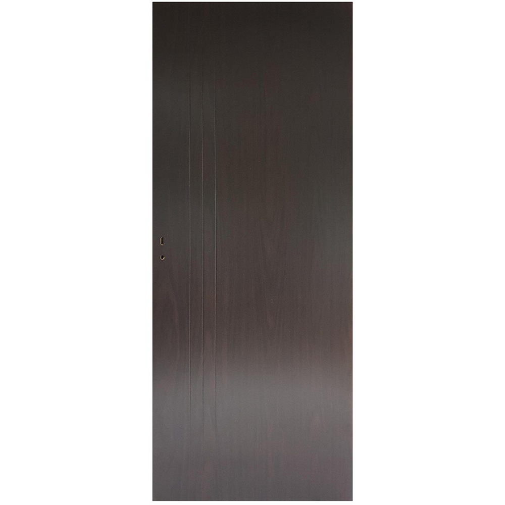 Usa interior celulara Pamate M050, model plina, reversibila, MDF, wenge, toc reglabil, 200 x 70 cm x 3.5 cm