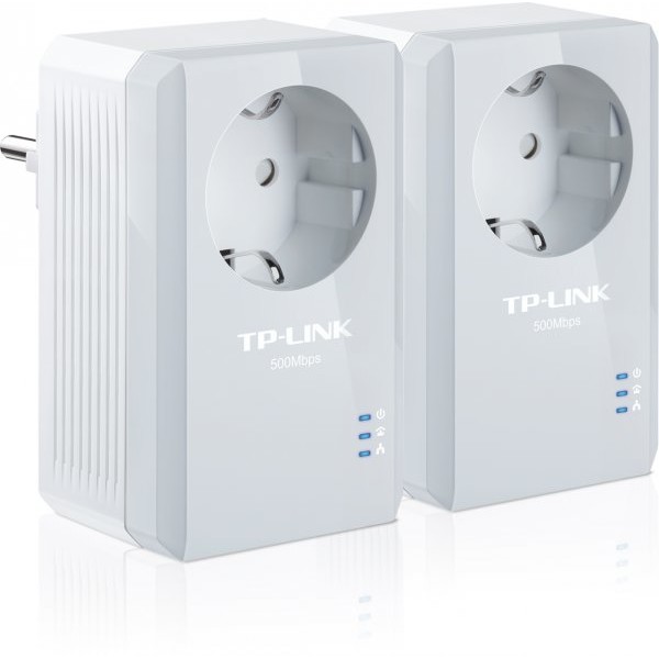 Adaptor PowerLan TL-PA4010PKIT, 500 Mbps, Set 2 adaptori