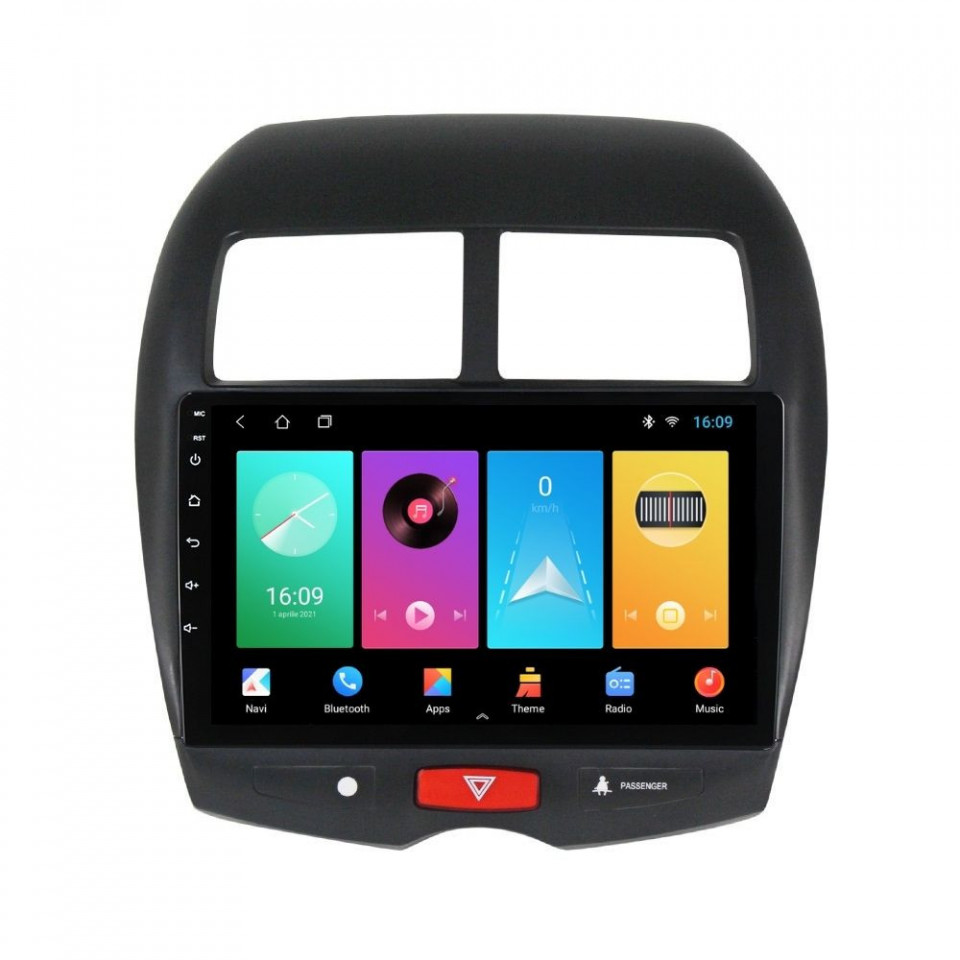 Navigatie dedicata cu Android Peugeot 4008 2012 - 2017, 1GB RAM, Radio GPS Dual Zone, Display HD IPS 10" Touchscreen, Internet Wi-Fi, Bluetooth, MirrorLink, USB