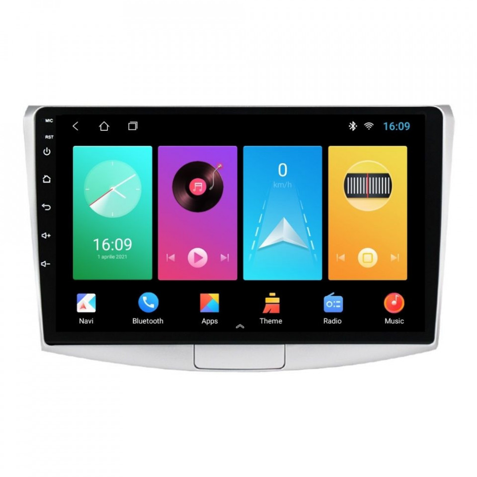 Navigatie dedicata cu Android VW Passat CC 2008 - 2018, 1GB RAM, Radio GPS Dual Zone, Display HD IPS 10" Touchscreen, Internet Wi-Fi, Bluetooth, MirrorLink, USB
