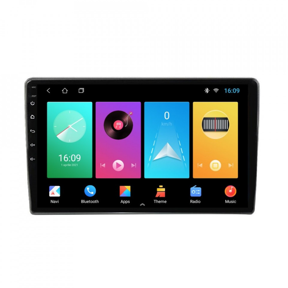 Navigatie dedicata cu Android Opel Meriva A 2003 - 2010, 1GB RAM, Radio GPS Dual Zone, Display HD IPS 9" Touchscreen, Internet Wi-Fi, Bluetooth, MirrorLink, USB