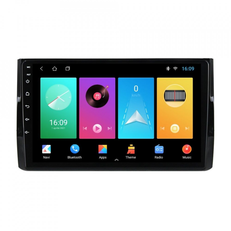 Navigatie dedicata cu Android Skoda Kodiaq dupa 2016, 2GB RAM, Radio GPS Dual Zone, Display HD IPS 10" Touchscreen, Internet Wi-Fi, Bluetooth, MirrorLink, USB