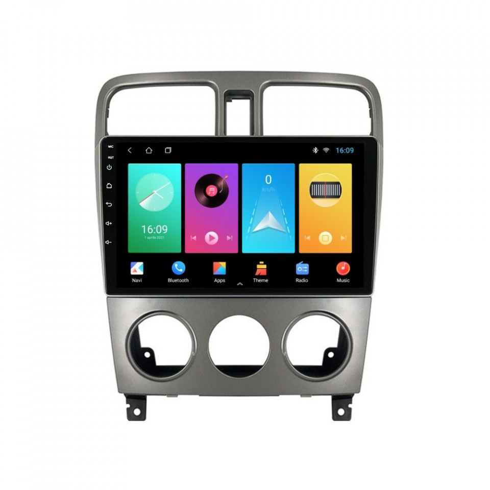 Navigatie dedicata cu Android Subaru Forester 2002 - 2008, 2GB RAM, Radio GPS Dual Zone, Display HD IPS 9" Touchscreen, Internet Wi-Fi, Bluetooth, MirrorLink, USB