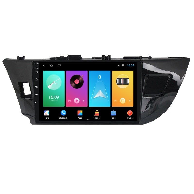 Navigatie dedicata cu Android Toyota Corolla 2013 - 2017, 2GB RAM, Radio GPS Dual Zone, Display HD IPS 10" Touchscreen, Internet Wi-Fi, Bluetooth, MirrorLink, USB