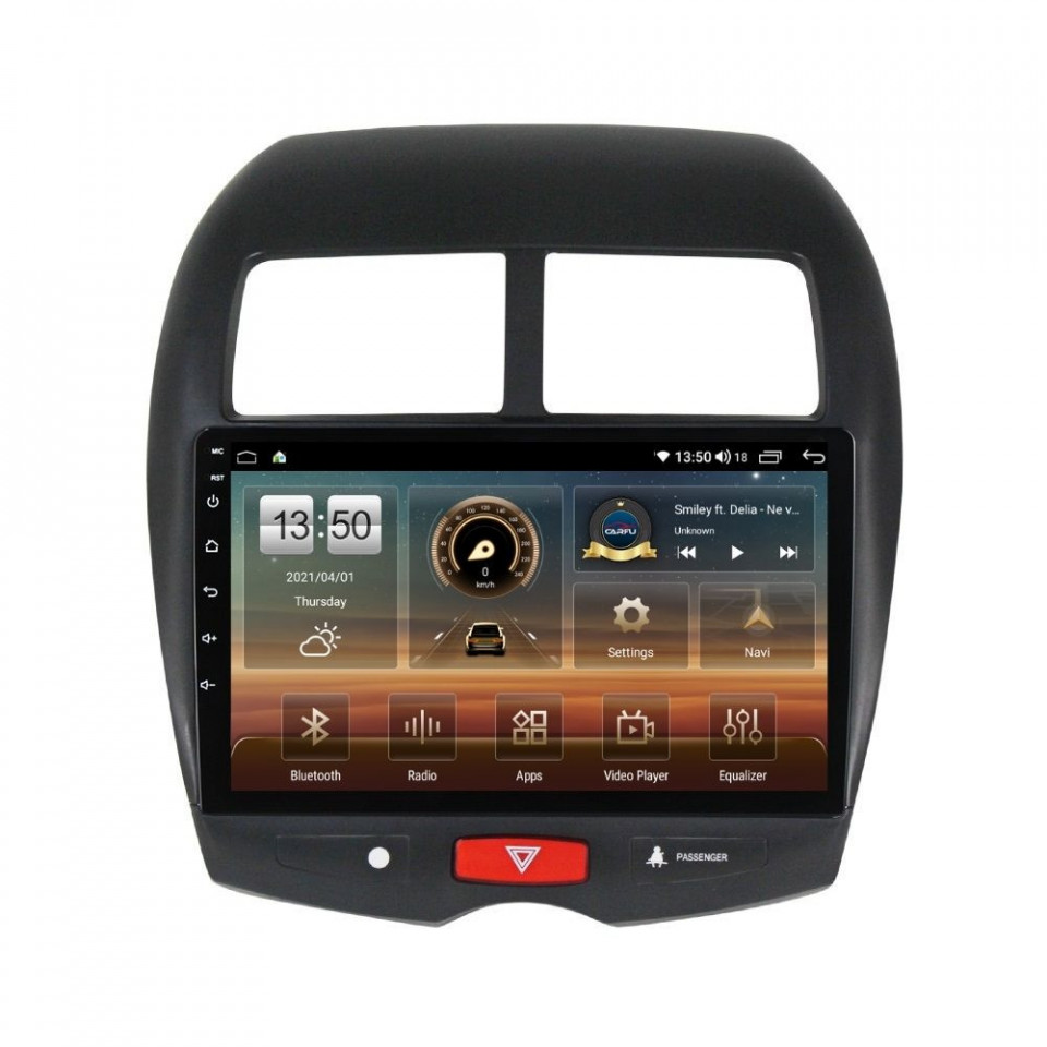 Navigatie dedicata cu Android Citroen C4 Aircross 2012 - 2017, 4GB RAM, Radio GPS Dual Zone, Display HD QLED 10" Touchscreen, Internet Wi-Fi si slot SIM 4G, Bluetooth, MirrorLink, USB
