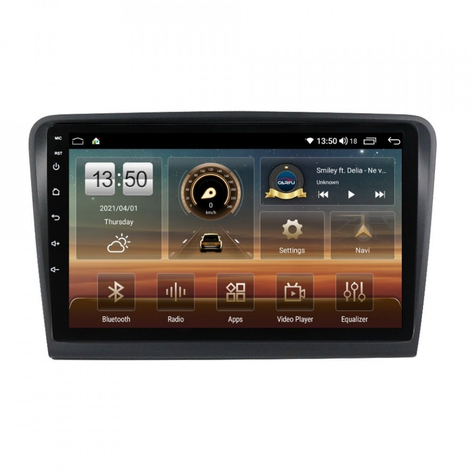 Navigatie dedicata cu Android Skoda Superb II 2008 - 2015, 6GB RAM, Radio GPS Dual Zone, Display HD QLED 10" Touchscreen, Internet Wi-Fi si slot SIM 4G, Bluetooth, MirrorLink, USB