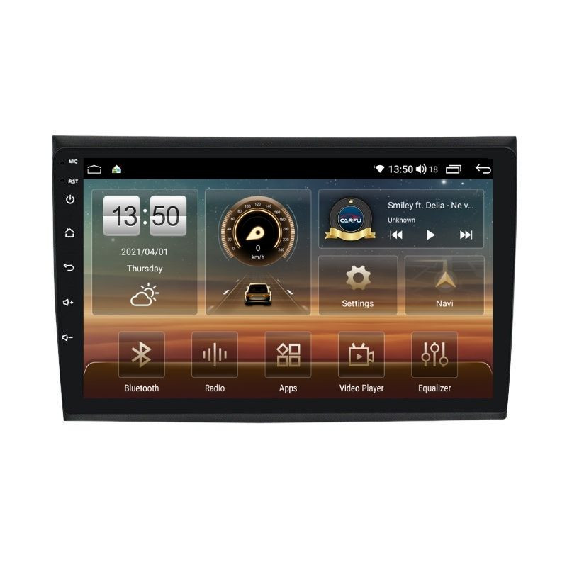 Navigatie dedicata cu Android Fiat Bravo 2007 - 2016, 6GB RAM, Radio GPS Dual Zone, Display HD QLED 9" Touchscreen, Internet Wi-Fi si slot SIM 4G, Bluetooth, MirrorLink, USB