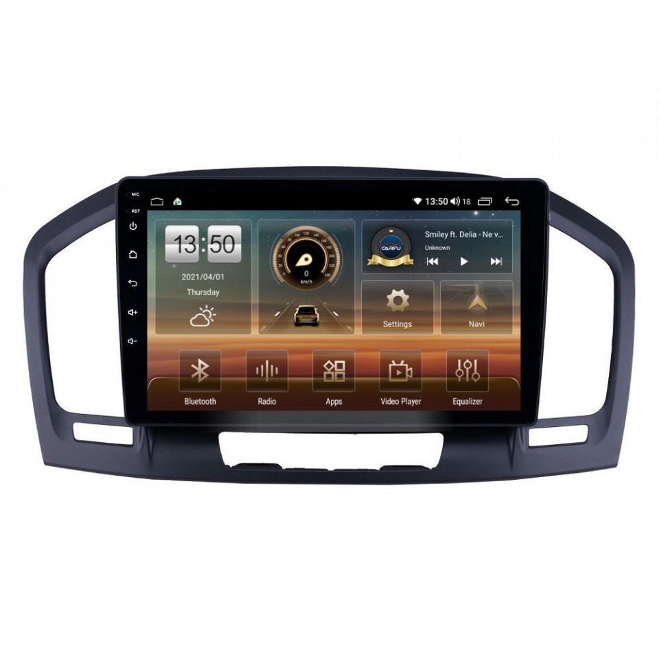 Navigatie dedicata cu Android Opel Insignia A 2008 - 2013, 6GB RAM, Radio GPS Dual Zone, Display HD QLED 9" Touchscreen, Internet Wi-Fi si slot SIM 4G, Bluetooth, MirrorLink, USB