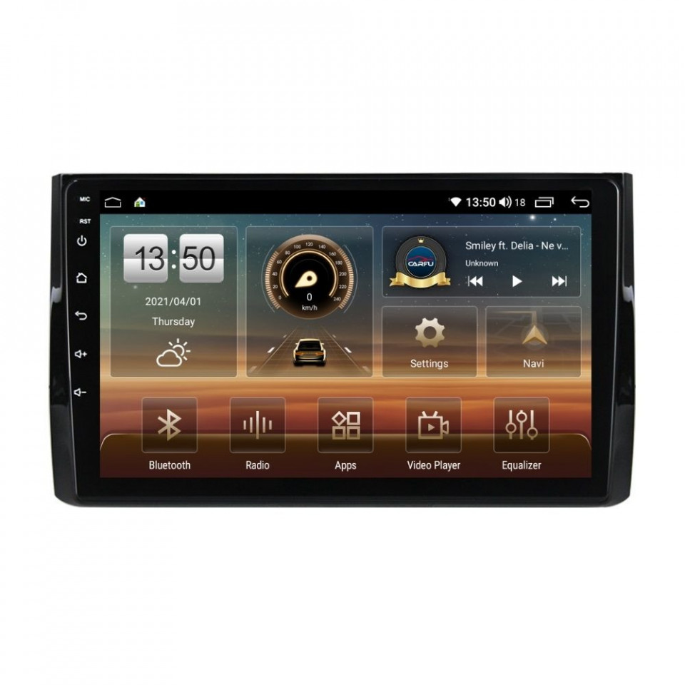 Navigatie dedicata cu Android Skoda Kodiaq dupa 2016, 8GB RAM, Radio GPS Dual Zone, Display HD QLED 10" Touchscreen, Internet Wi-Fi si slot SIM 4G, Bluetooth, MirrorLink, USB