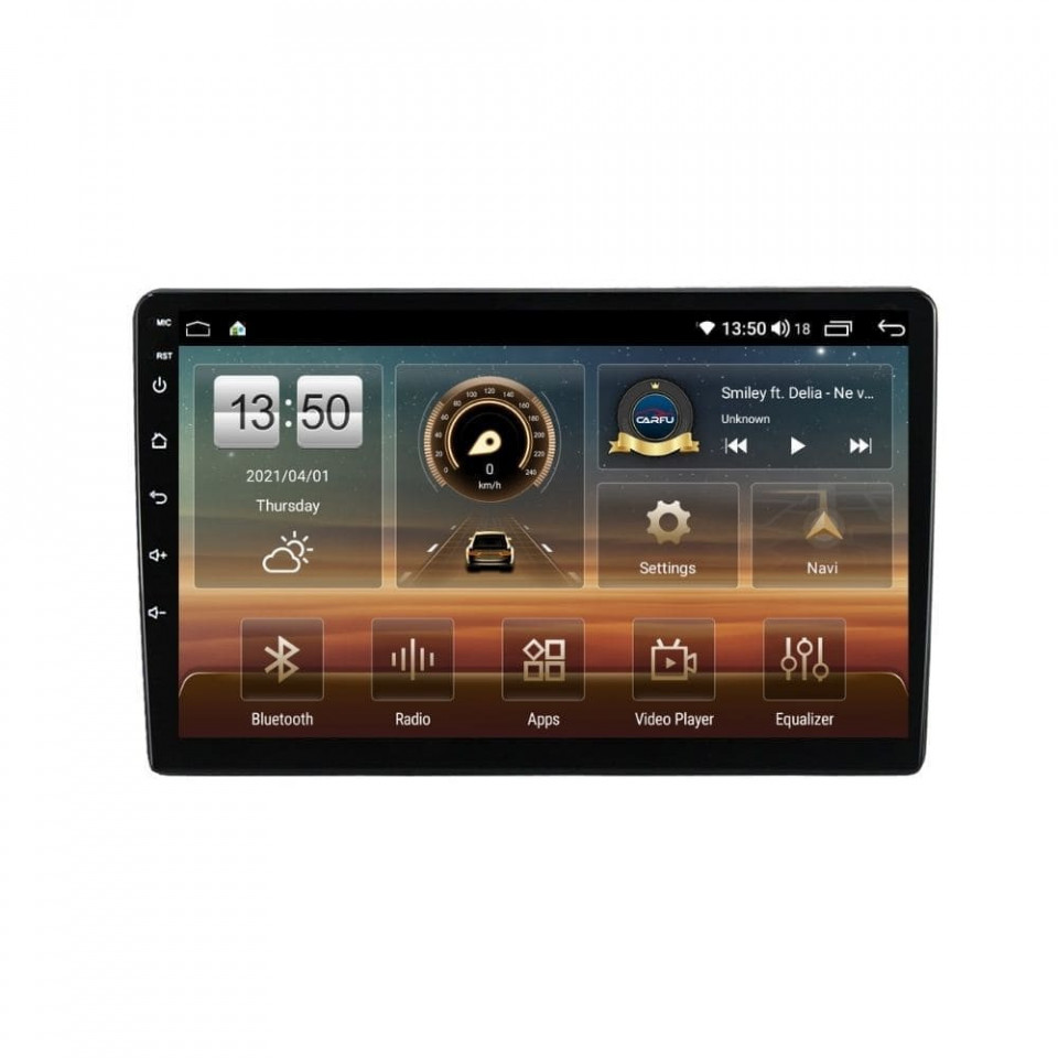 Navigatie dedicata cu Android Mercedes G-Class W463 2002 - 2009, 8GB RAM, Radio GPS Dual Zone, Display HD QLED 9" Touchscreen, Internet Wi-Fi si slot SIM 4G, Bluetooth, MirrorLink, USB
