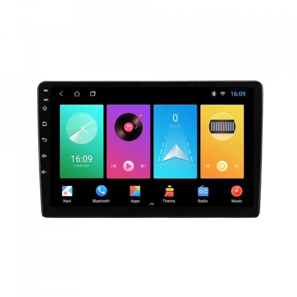Navigatie dedicata cu Android Citroen Jumper dupa 2006, 1GB RAM, Radio GPS Dual Zone, Display HD IPS 9" Touchscreen, Internet Wi-Fi, Bluetooth, MirrorLink, USB