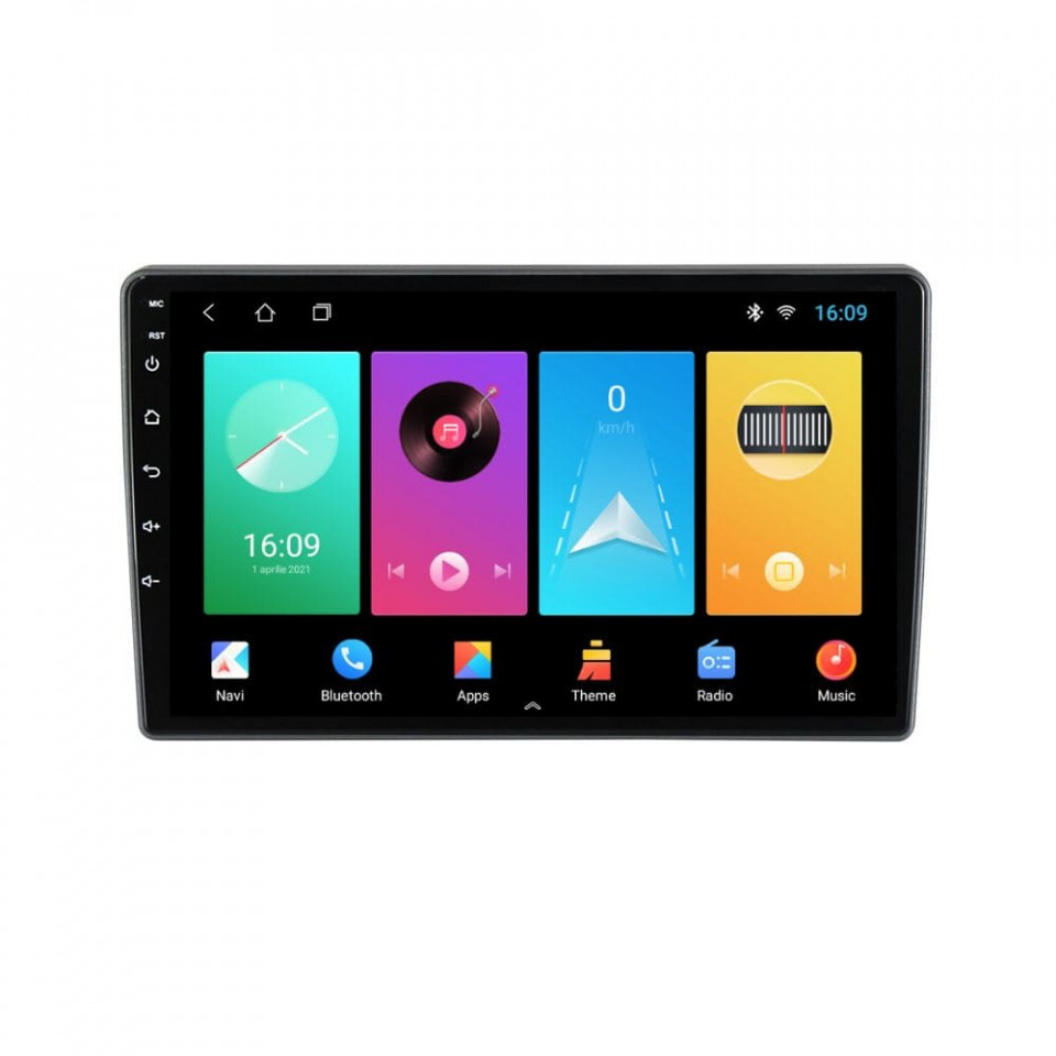 Navigatie dedicata cu Android Jeep Wrangler III (JK) 2007 - 2018, 1GB RAM, Radio GPS Dual Zone, Display HD IPS 10" Touchscreen, Internet Wi-Fi, Bluetooth, MirrorLink, USB