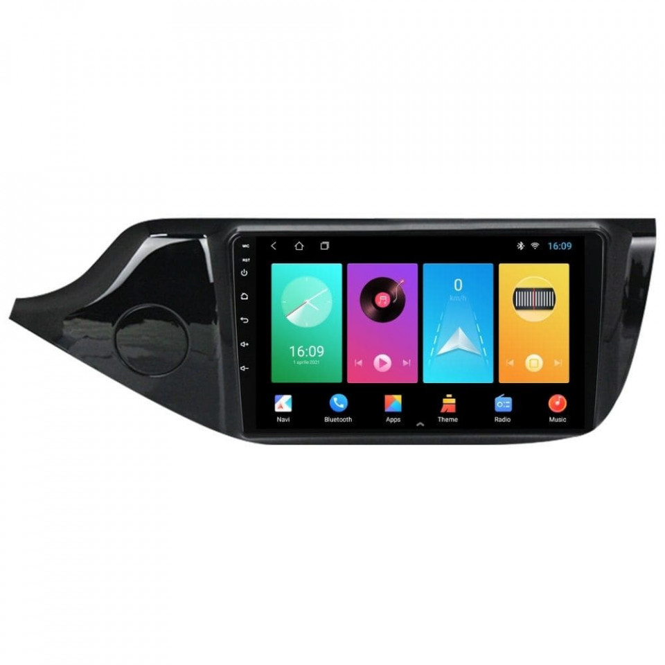Navigatie dedicata cu Android KIA Ceed 2012 - 2018, 1GB RAM, Radio GPS Dual Zone, Display HD IPS 9" Touchscreen, Internet Wi-Fi, Bluetooth, MirrorLink, USB