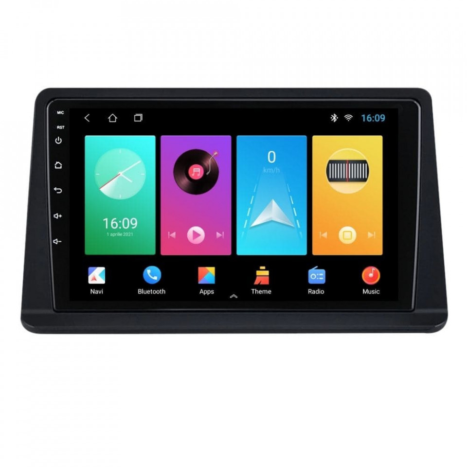 Navigatie dedicata cu Android Mitsubishi Pajero II 1990 - 2001, 1GB RAM, Radio GPS Dual Zone, Display HD IPS 9" Touchscreen, Internet Wi-Fi, Bluetooth, MirrorLink, USB