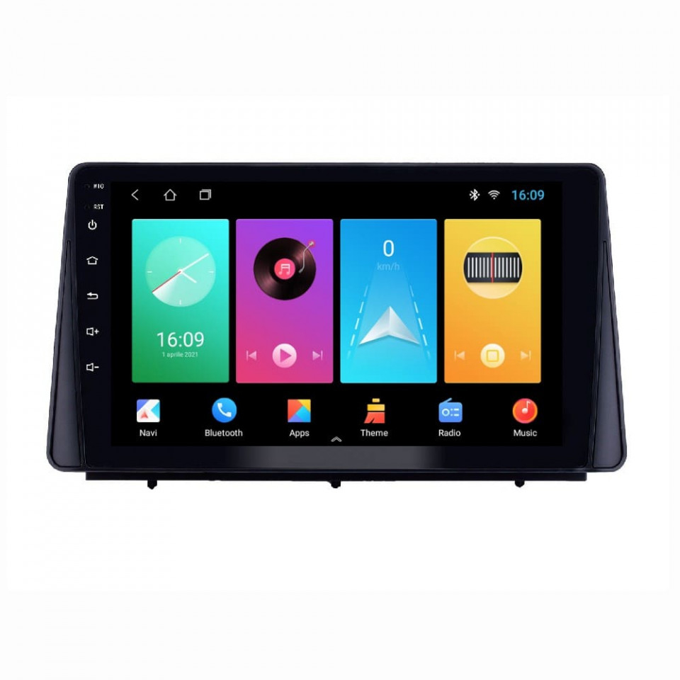 Navigatie dedicata cu Android Ford Focus IV dupa 2018, 2GB RAM, Radio GPS Dual Zone, Display HD IPS 10" Touchscreen, Internet Wi-Fi, Bluetooth, MirrorLink, USB