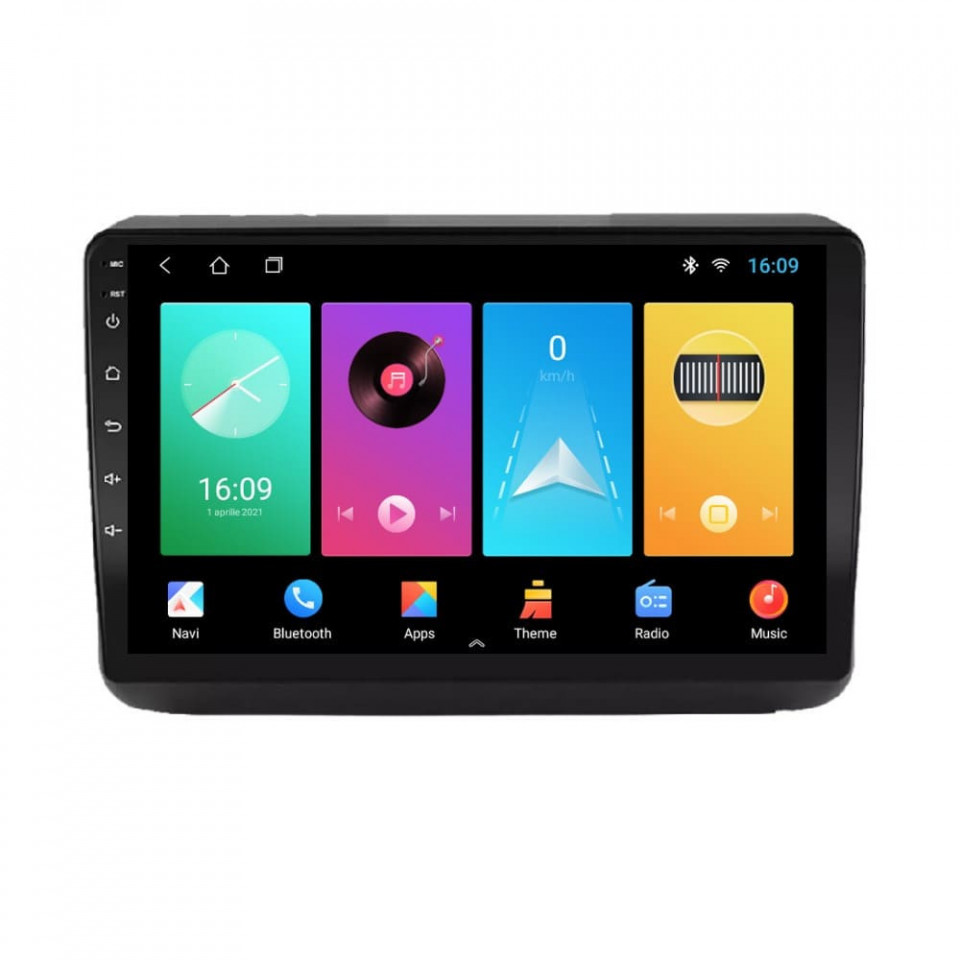 Navigatie dedicata cu Android Jeep Grand Cherokee IV 2014 - 2021, 2GB RAM, Radio GPS Dual Zone, Display HD IPS 9" Touchscreen, Internet Wi-Fi, Bluetooth, MirrorLink, USB