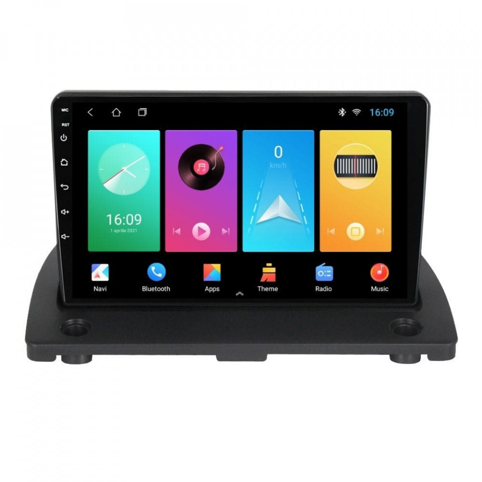 Navigatie dedicata cu Android Volvo XC90 I 2002 - 2015, 2GB RAM, Radio GPS Dual Zone, Display HD IPS 9" Touchscreen, Internet Wi-Fi, Bluetooth, MirrorLink, USB