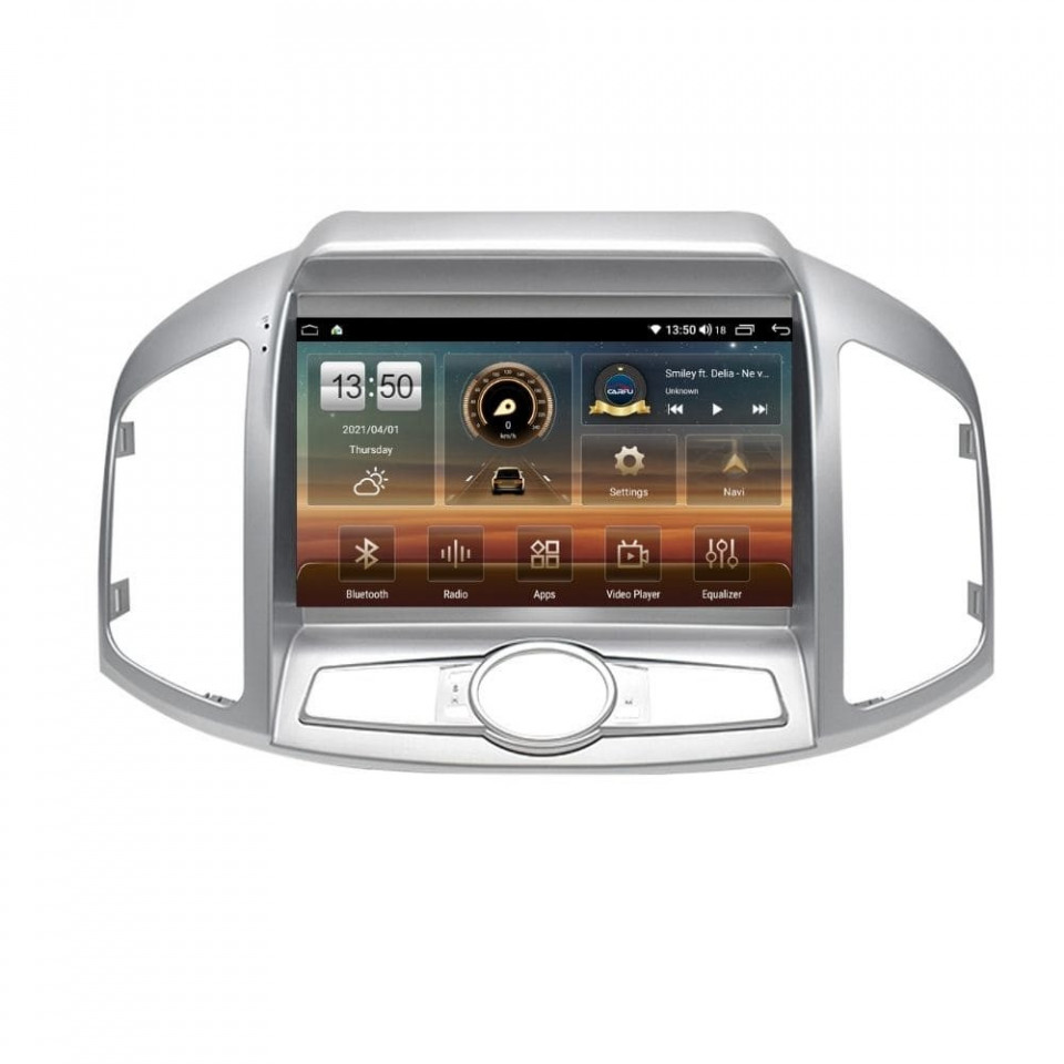 Navigatie dedicata cu Android Chevrolet Captiva 2011 - 2016, 4GB RAM, Radio GPS Dual Zone, Display HD QLED 9" Touchscreen, Internet Wi-Fi si slot SIM 4G, Bluetooth, MirrorLink, USB