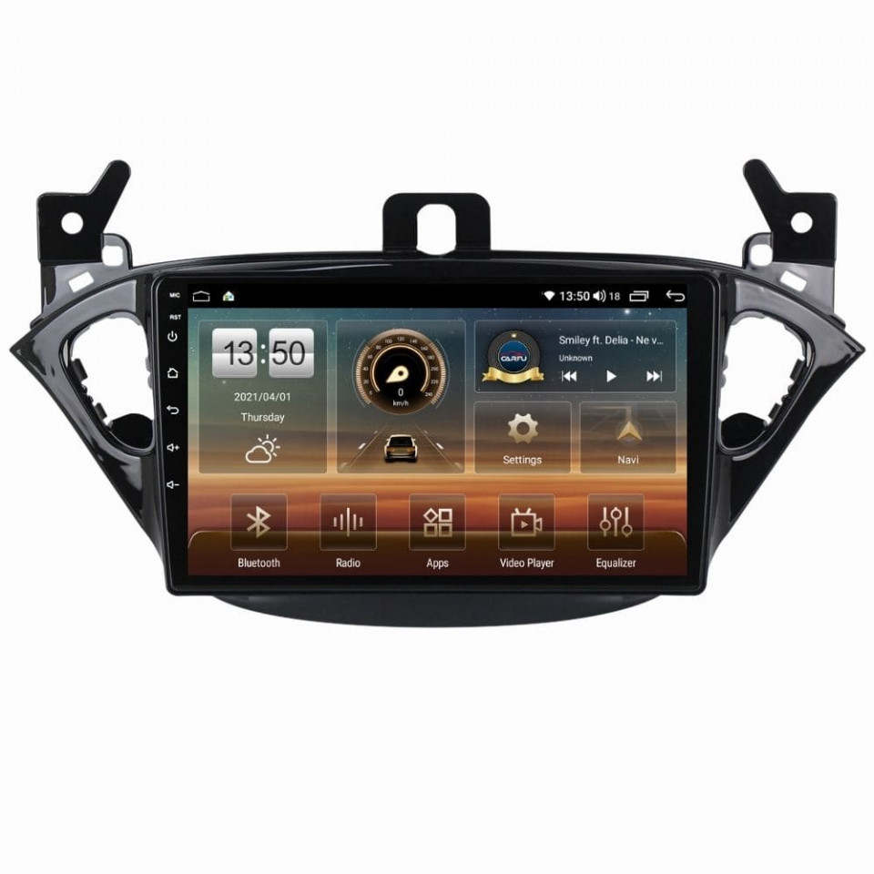 Navigatie dedicata cu Android Opel Adam 2012 - 2016, 4GB RAM, Radio GPS Dual Zone, Display HD QLED 9" Touchscreen, Internet Wi-Fi si slot SIM 4G, Bluetooth, MirrorLink, USB
