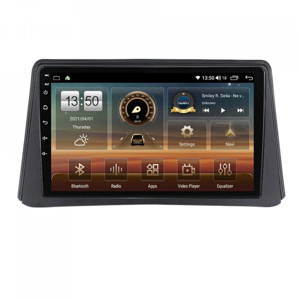 Navigatie dedicata cu Android Opel Mokka A 2012 - 2016, 4GB RAM, Radio GPS Dual Zone, Display HD QLED 9" Touchscreen, Internet Wi-Fi si slot SIM 4G, Bluetooth, MirrorLink, USB