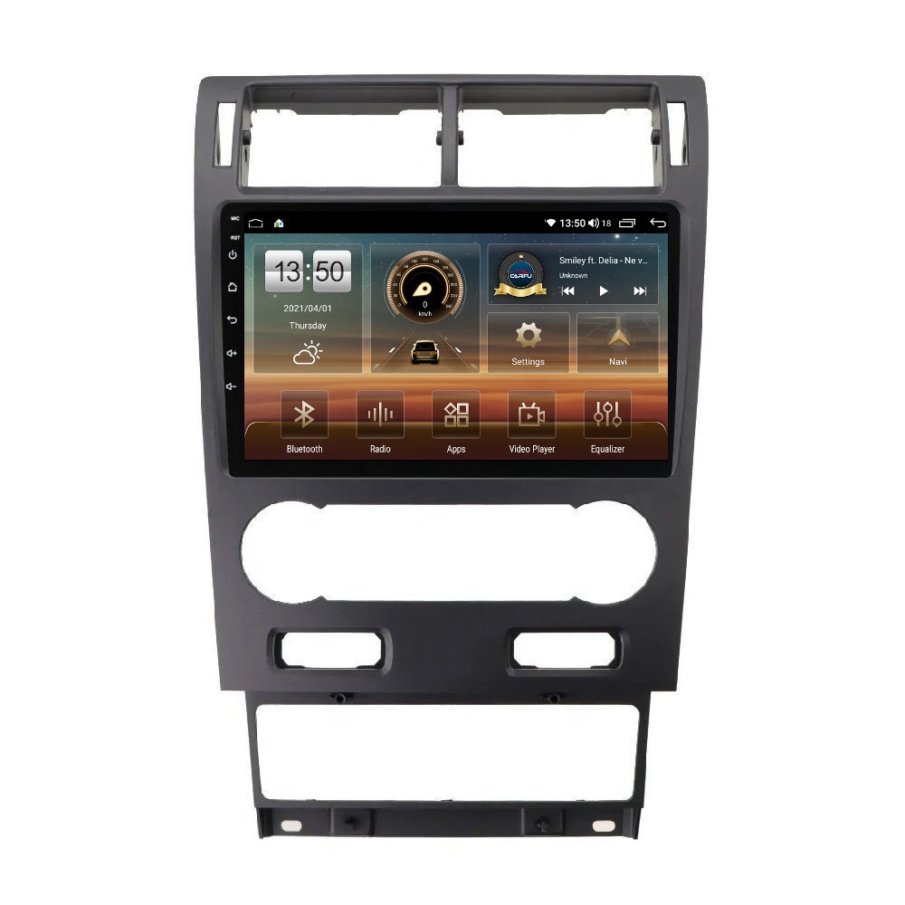 Navigatie dedicata cu Android Ford Mondeo III 2000 - 2007, clima automata, 6GB RAM, Radio GPS Dual Zone, Display HD QLED 9" Touchscreen, Internet Wi-Fi si slot SIM 4G, Bluetooth, MirrorLink, USB