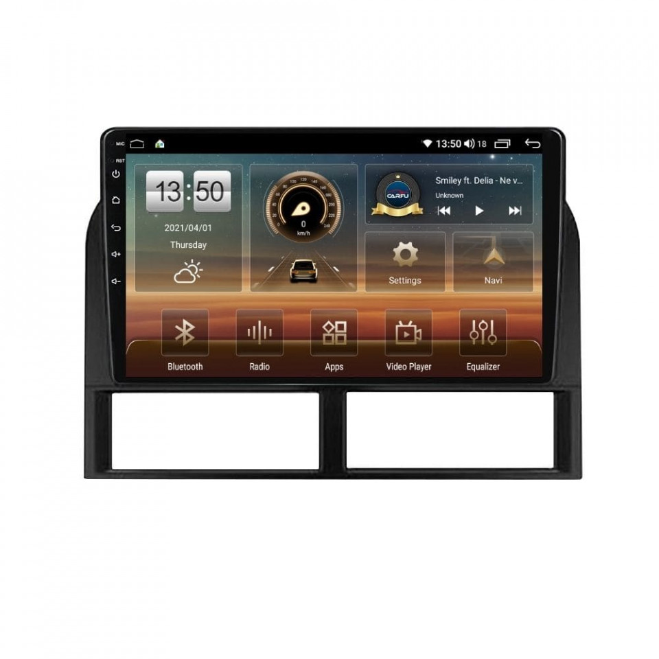 Navigatie dedicata cu Android Jeep Grand Cherokee II 1998 - 2005, 6GB RAM, Radio GPS Dual Zone, Display HD QLED 9" Touchscreen, Internet Wi-Fi si slot SIM 4G, Bluetooth, MirrorLink, USB