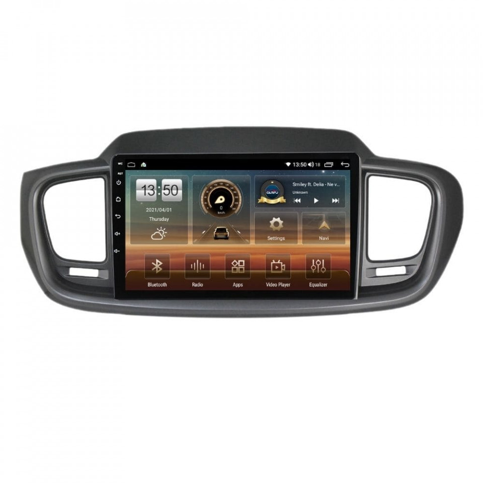 Navigatie dedicata cu Android KIA Sorento III 2015 - 2020, 6GB RAM, Radio GPS Dual Zone, Display HD QLED 10" Touchscreen, Internet Wi-Fi si slot SIM 4G, Bluetooth, MirrorLink, USB