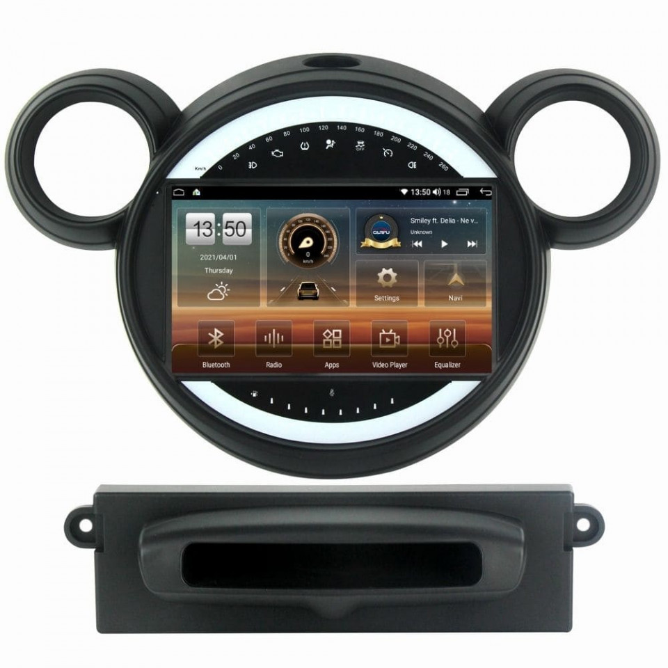 Navigatie dedicata cu Android Mini Countryman / Paceman (R60, R61) 2010 - 2017, 6GB RAM, Radio GPS Dual Zone, Display HD QLED 9" Touchscreen, Internet Wi-Fi si slot SIM 4G, Bluetooth, MirrorLink, USB