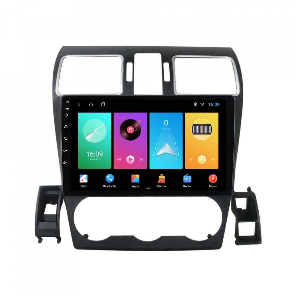 Navigatie dedicata cu Android Subaru Impreza / XV / WRX 2012 - 2017, 1GB RAM, Radio GPS Dual Zone, Display HD IPS 9" Touchscreen, Internet Wi-Fi, Bluetooth, MirrorLink, USB