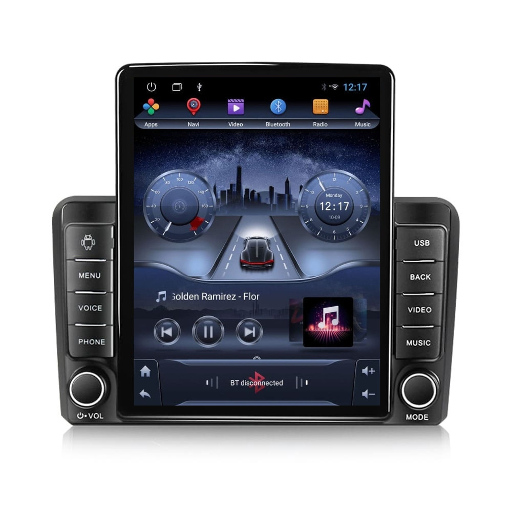 Navigatie dedicata cu Android Audi A3 (8P1) 2003 - 2013, 2GB RAM, Radio GPS Dual Zone, Touchscreen IPS 9.7" HD tip Tesla, Internet Wi-Fi, Bluetooth, MirrorLink, USB