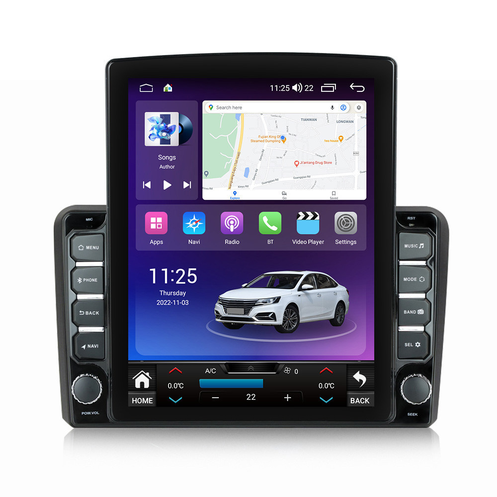 Navigatie dedicata cu Android Audi A3 (8P1) 2003 - 2013, 4GB RAM, Radio GPS Dual Zone, Touchscreen IPS 9.7" HD tip Tesla, Internet Wi-Fi si slot SIM 4G, Bluetooth, MirrorLink, USB