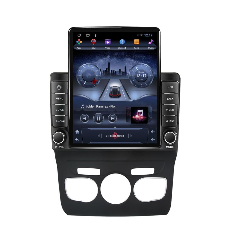 Navigatie dedicata cu Android Citroen C4 II 2009 - 2018, clima automata, 2GB RAM, Radio GPS Dual Zone, Touchscreen IPS 9.7" HD tip Tesla, Internet Wi-Fi, Bluetooth, MirrorLink, USB