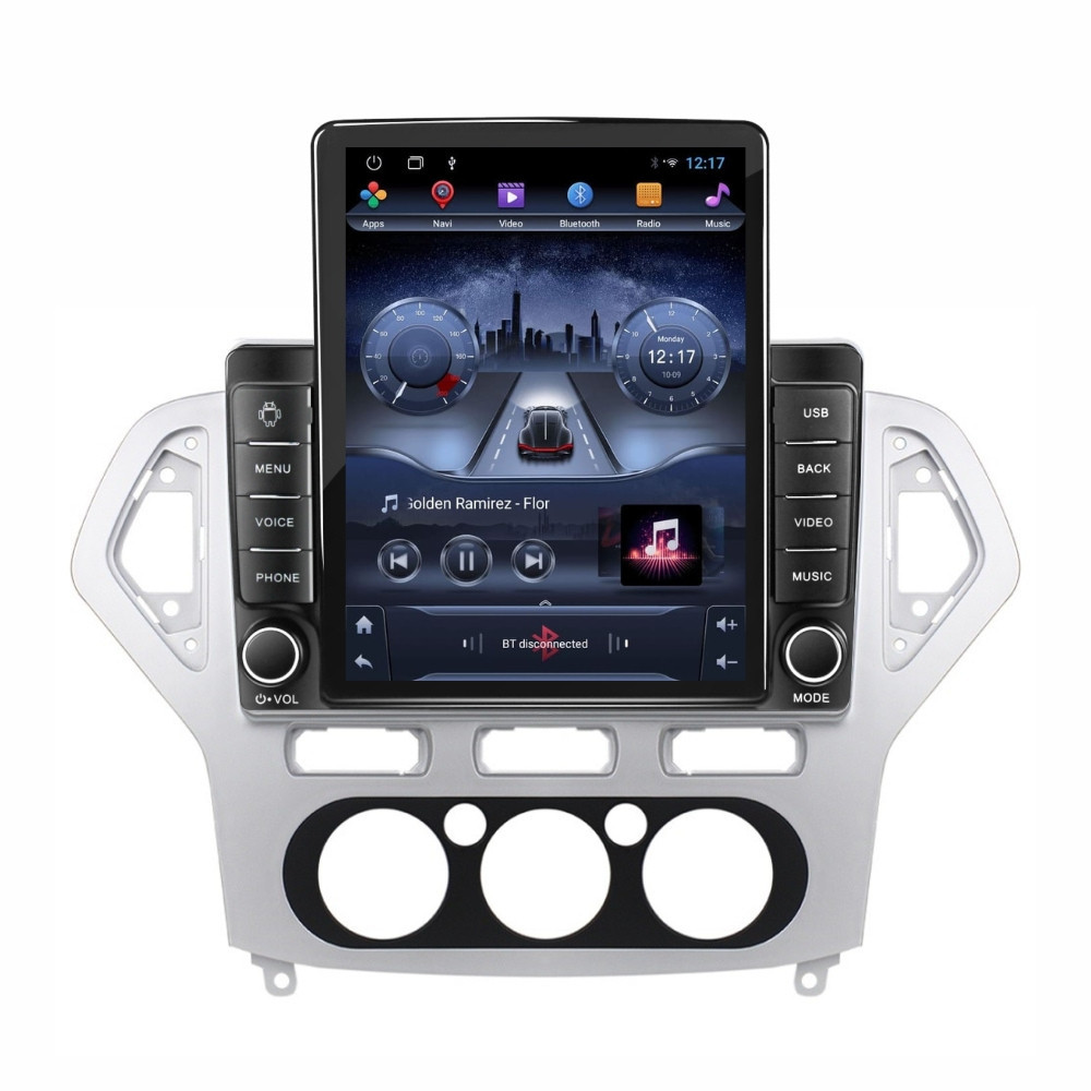 Navigatie dedicata cu Android Ford Mondeo IV 2007 - 2011, clima manuala, 2GB RAM, Radio GPS Dual Zone, Touchscreen IPS 9.7" HD tip Tesla, Internet Wi-Fi, Bluetooth, MirrorLink, USB