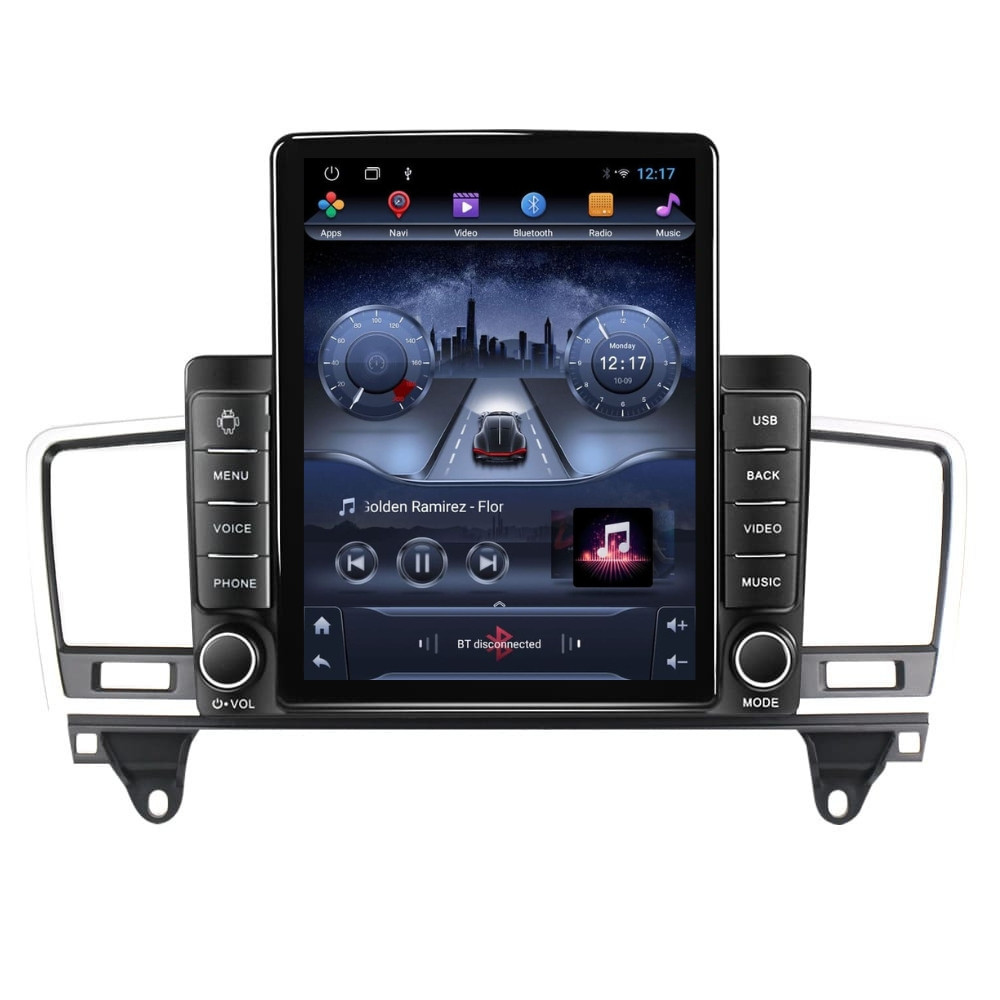Navigatie dedicata cu Android Mercedes GL-Class GL X166 2012 - 2015, 2GB RAM, Radio GPS Dual Zone, Touchscreen IPS 9.7" HD tip Tesla, Internet Wi-Fi, Bluetooth, MirrorLink, USB