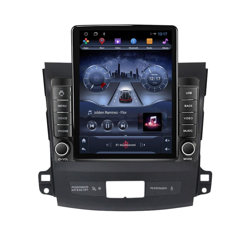 Navigatie dedicata cu Android Citroen C-Crosser 2007 - 2012, 2GB RAM, Radio GPS Dual Zone, Touchscreen IPS 9.7" HD tip Tesla, Internet Wi-Fi, Bluetooth, MirrorLink, USB