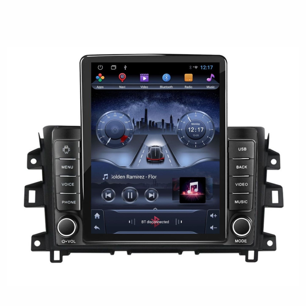 Navigatie dedicata cu Android Nissan Navara / NP300 D23 dupa 2014, 2GB RAM, Radio GPS Dual Zone, Touchscreen IPS 9.7" HD tip Tesla, Internet Wi-Fi, Bluetooth, MirrorLink, USB