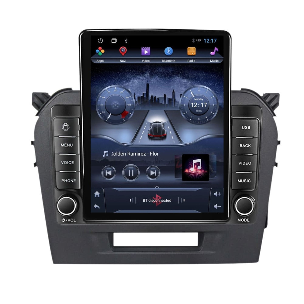 Navigatie dedicata cu Android Suzuki Vitara dupa 2015, 2GB RAM, Radio GPS Dual Zone, Touchscreen IPS 9.7" HD tip Tesla, Internet Wi-Fi, Bluetooth, MirrorLink, USB
