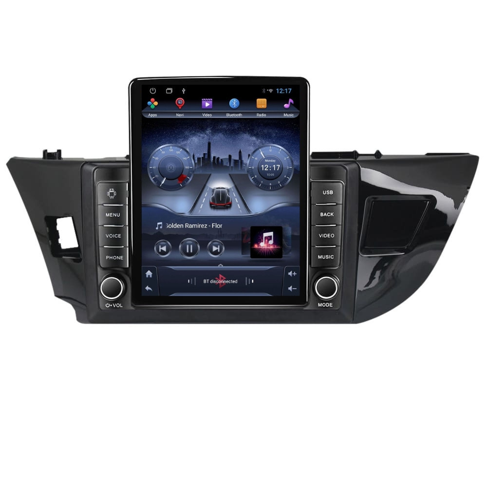 Navigatie dedicata cu Android Toyota Corolla 2013 - 2017, 2GB RAM, Radio GPS Dual Zone, Touchscreen IPS 9.7" HD tip Tesla, Internet Wi-Fi, Bluetooth, MirrorLink, USB