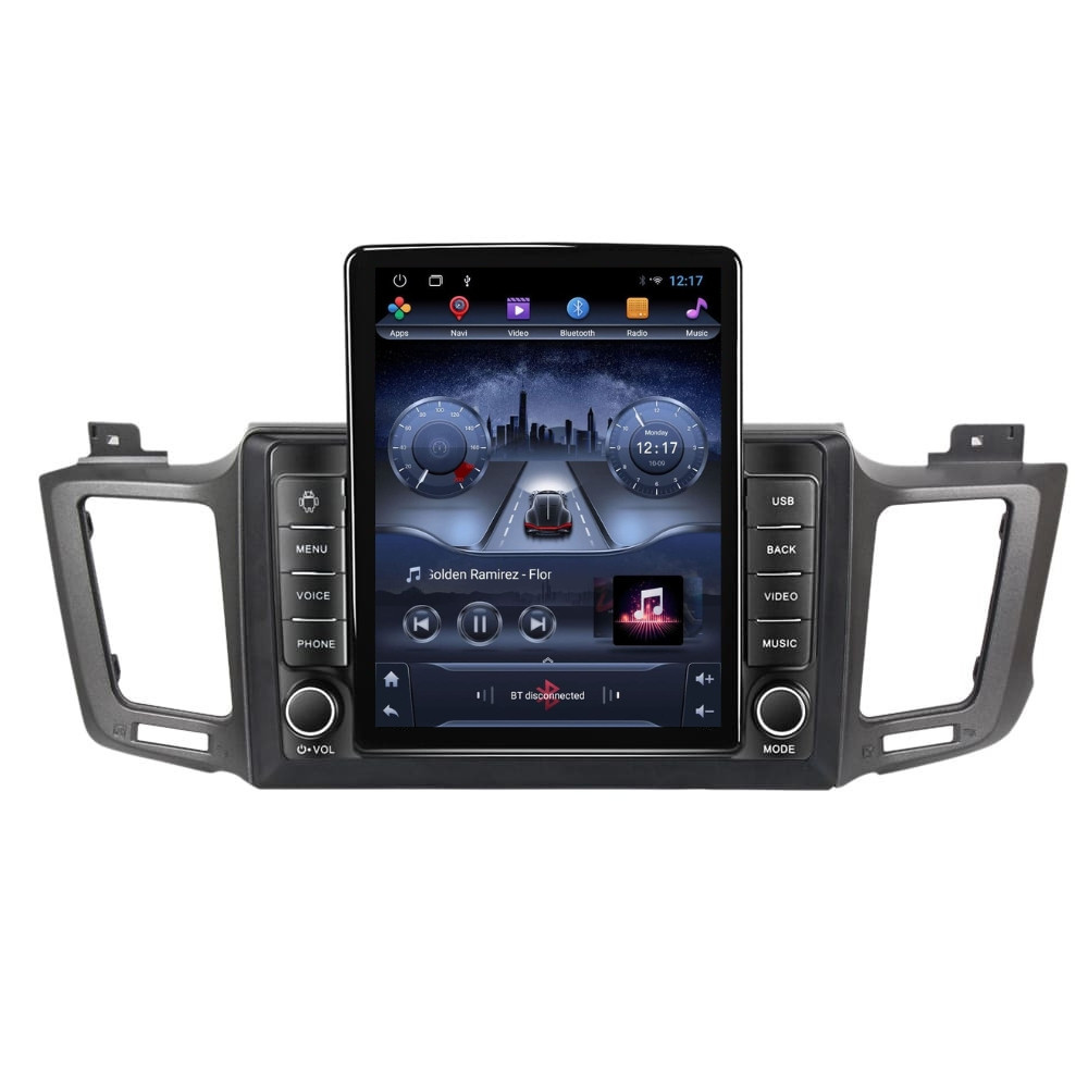 Navigatie dedicata cu Android Toyota Rav4 IV 2013 - 2018, 2GB RAM, Radio GPS Dual Zone, Touchscreen IPS 9.7" HD tip Tesla, Internet Wi-Fi, Bluetooth, MirrorLink, USB