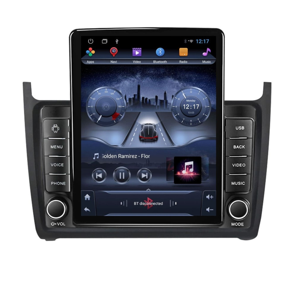Navigatie dedicata cu Android VW Polo 6R 2009 - 2018, 2GB RAM, Radio GPS Dual Zone, Touchscreen IPS 9.7" HD tip Tesla, Internet Wi-Fi, Bluetooth, MirrorLink, USB