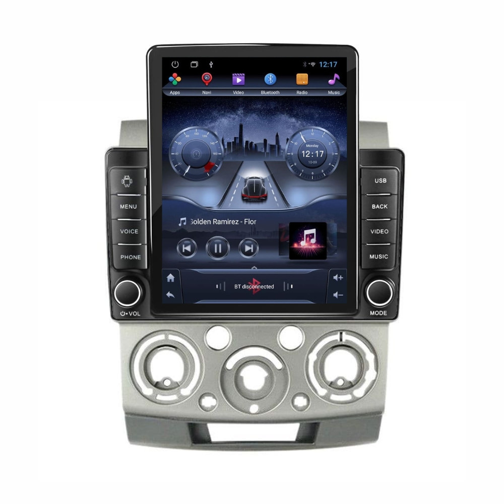Navigatie dedicata cu Android Ford Ranger 2005 - 2011, 2GB RAM, Radio GPS Dual Zone, Touchscreen IPS 9.7" HD tip Tesla, Internet Wi-Fi, Bluetooth, MirrorLink, USB