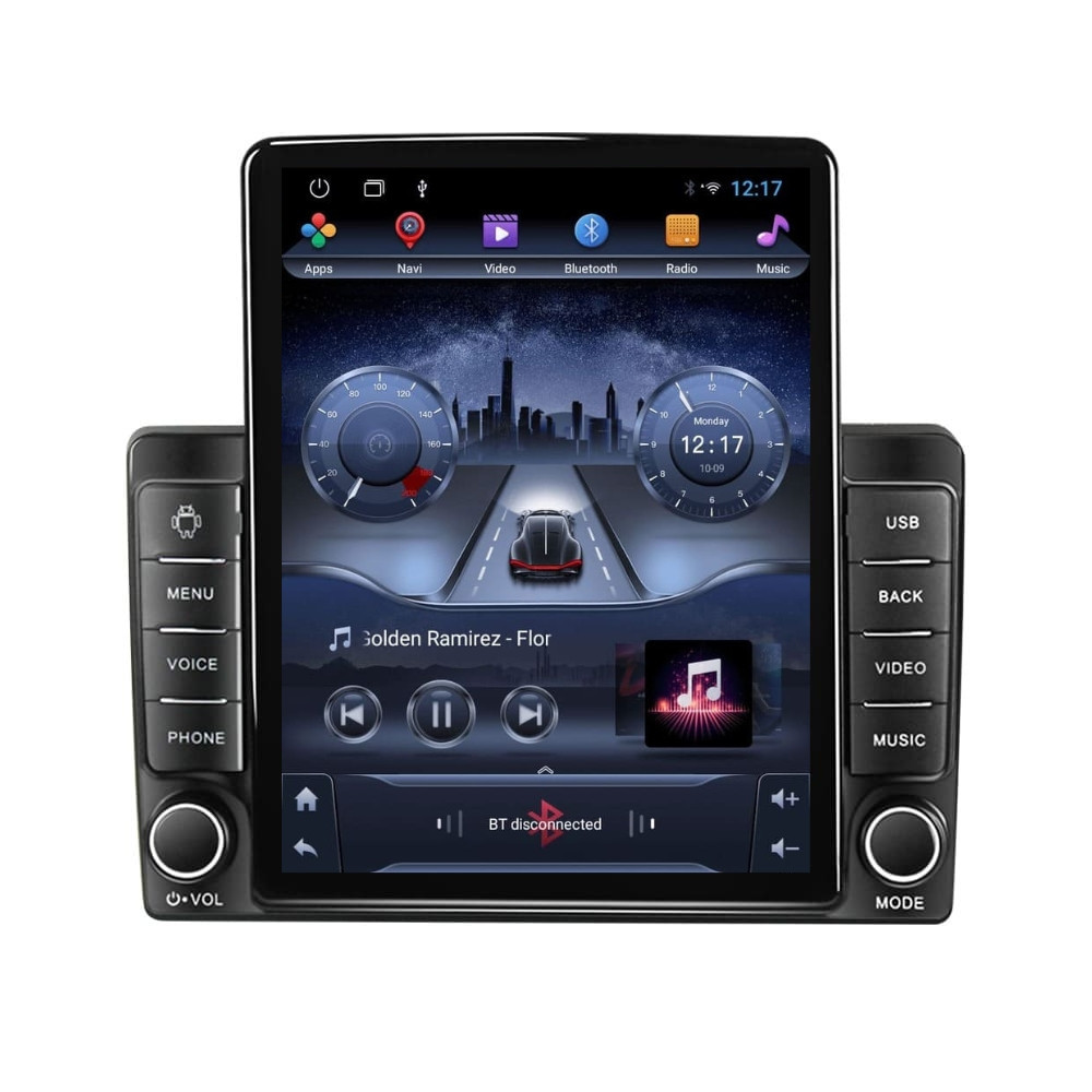 Navigatie dedicata cu Android Hyundai i40 2012 - 2020, 2GB RAM, Radio GPS Dual Zone, Touchscreen IPS 9.7" HD tip Tesla, Internet Wi-Fi, Bluetooth, MirrorLink, USB