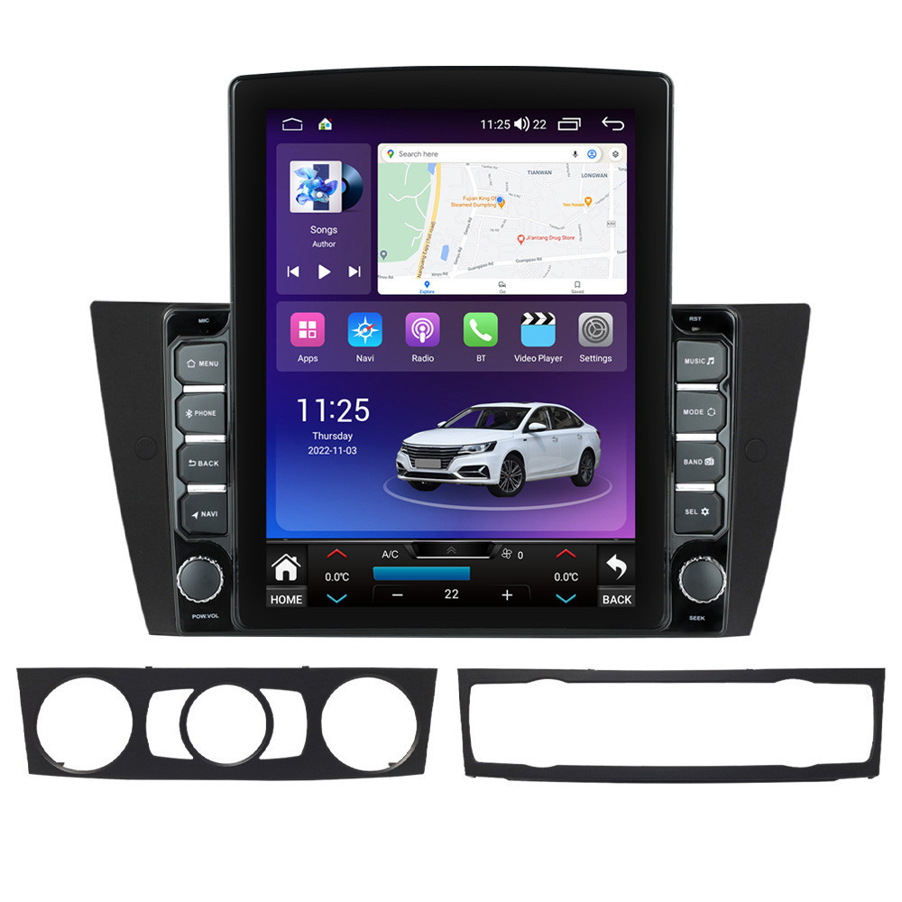 Navigatie dedicata cu Android BMW Seria 3 (E90) 2004 - 2013, 4GB RAM, Radio GPS Dual Zone, Touchscreen IPS 9.7" HD tip Tesla, Internet Wi-Fi si slot SIM 4G, Bluetooth, MirrorLink, USB