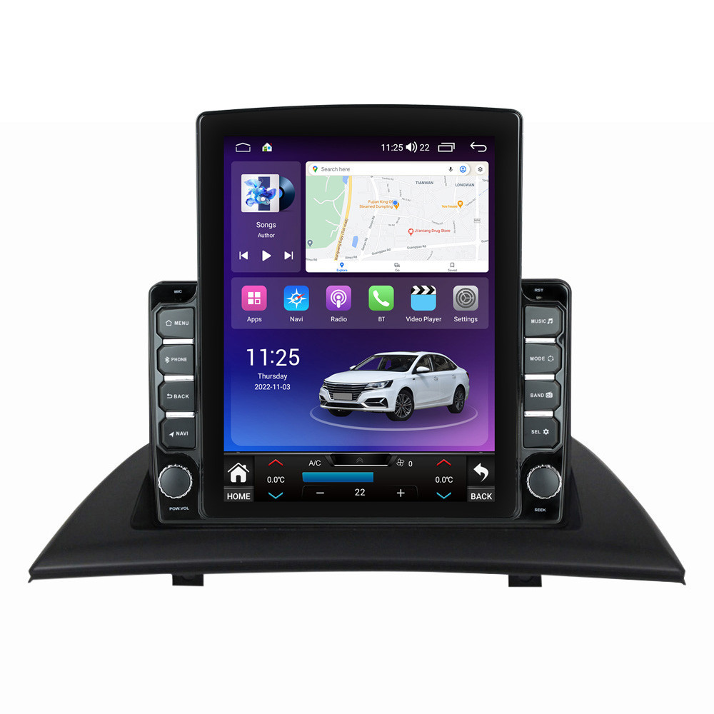 Navigatie dedicata cu Android BMW X3 (E83) 2003 - 2011, 4GB RAM, Radio GPS Dual Zone, Touchscreen IPS 9.7" HD tip Tesla, Internet Wi-Fi si slot SIM 4G, Bluetooth, MirrorLink, USB