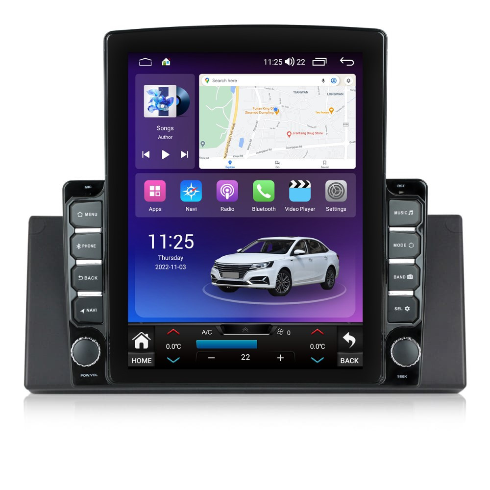 Navigatie dedicata cu Android BMW X5 (E53) 2000 - 2006, 4GB RAM, Radio GPS Dual Zone, Touchscreen IPS 9.7" HD tip Tesla, Internet Wi-Fi si slot SIM 4G, Bluetooth, MirrorLink, USB