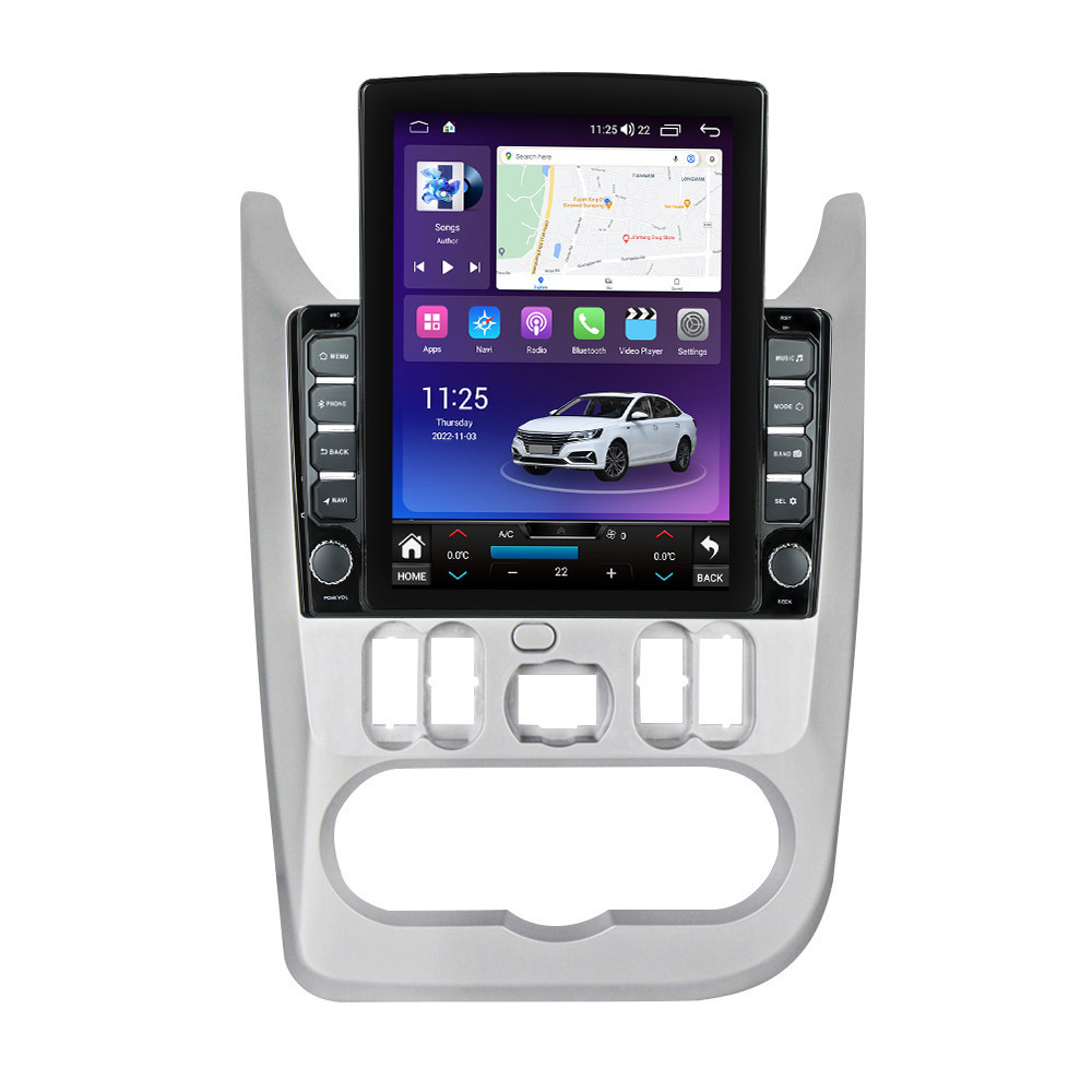 Navigatie dedicata cu Android Dacia Duster I 2010 - 2013, 4GB RAM, Radio GPS Dual Zone, Touchscreen IPS 9.7" HD tip Tesla, Internet Wi-Fi si slot SIM 4G, Bluetooth, MirrorLink, USB